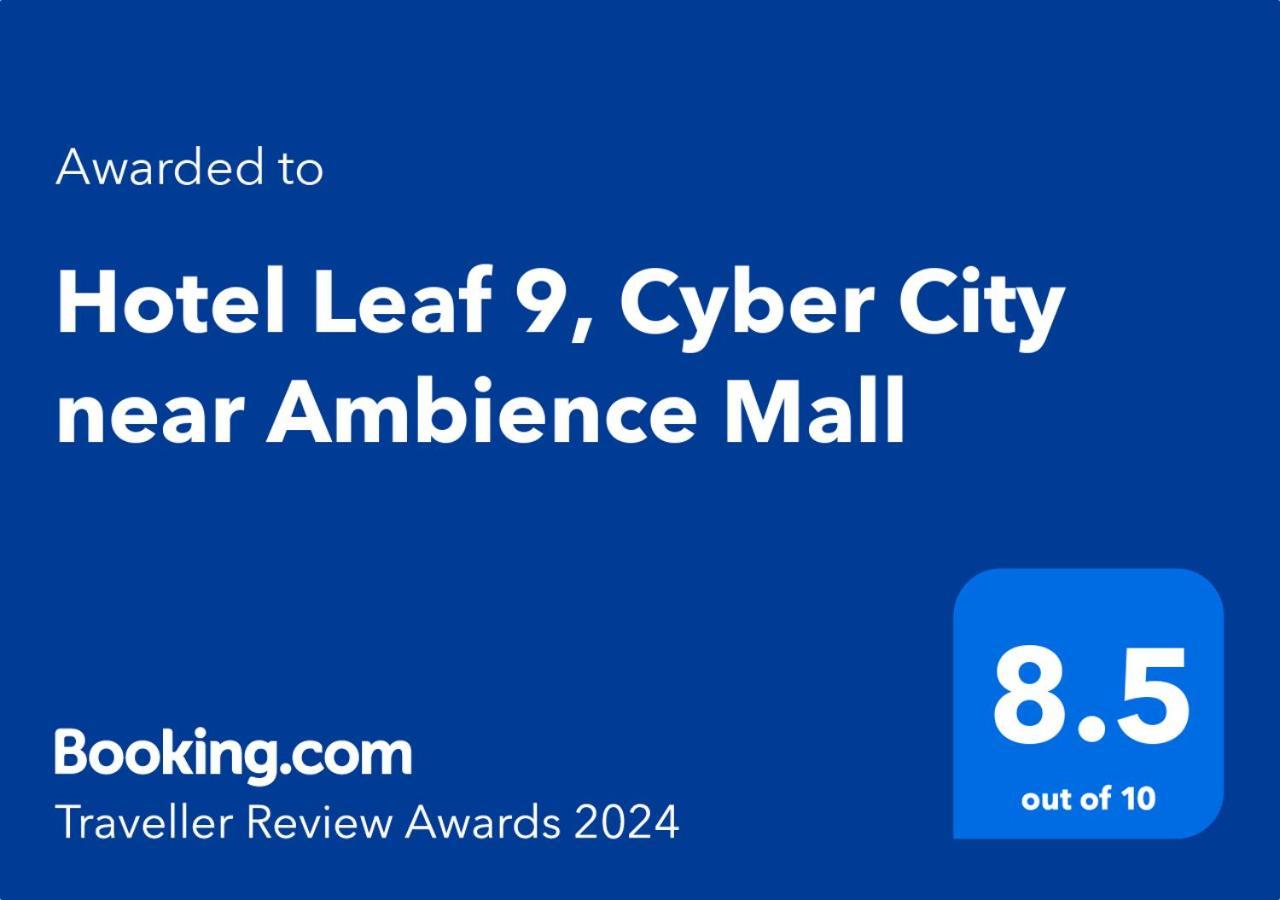 Hotel Leaf 9, Cyber City Near Ambience Mall Gurgaon Eksteriør billede
